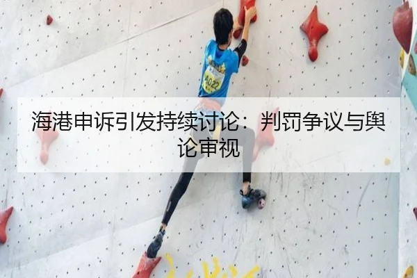 海港申诉引发持续讨论：判罚争议与舆论审视
